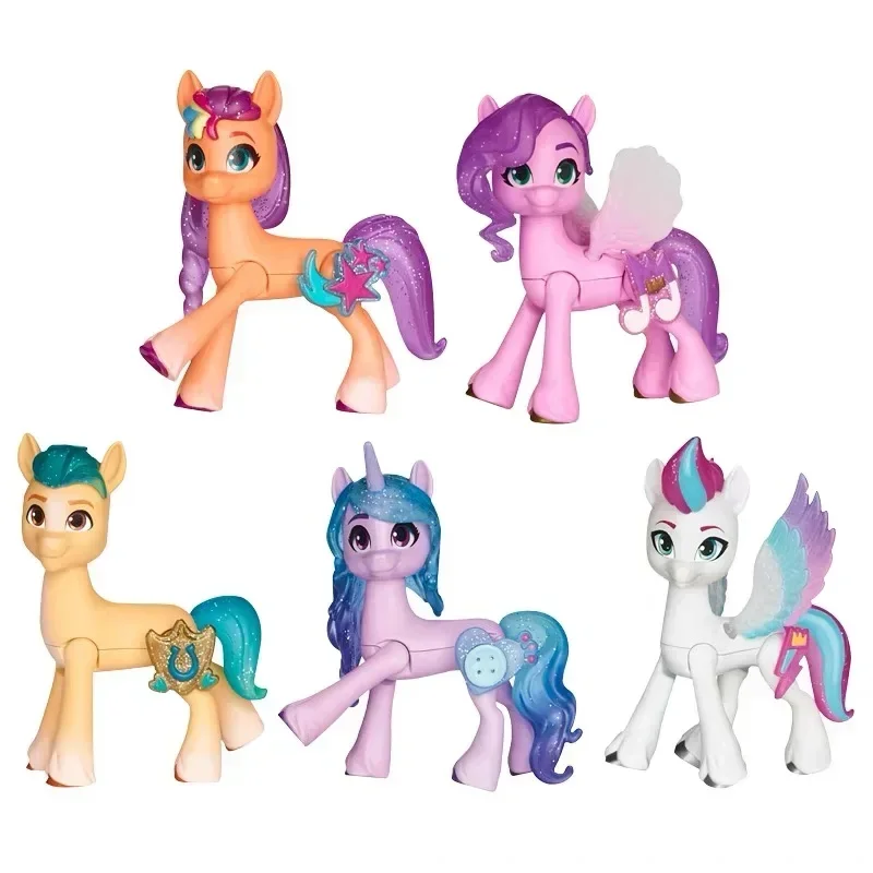 

Hasbro My Little Pony Figure Action Toy Kids Gifts Sunny Starscout Hitch Trailblazer Izzy Moonbow Zipp Storm Pipp Petals Doll