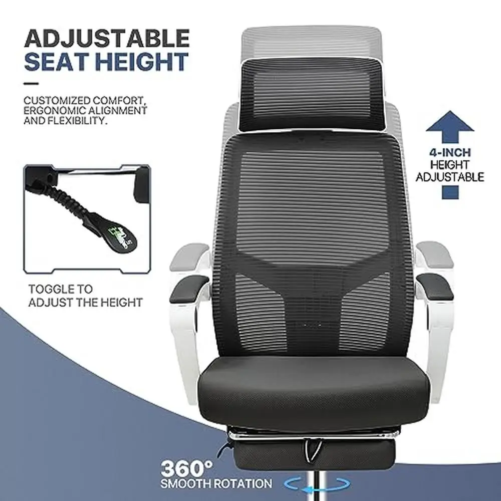 Mesh Gaming Desk Chair Set with Bookshelf Z-Shaped Modern Office Desk and Chair Easy to Assemble Sturdy Steel Frame Adjustable 6