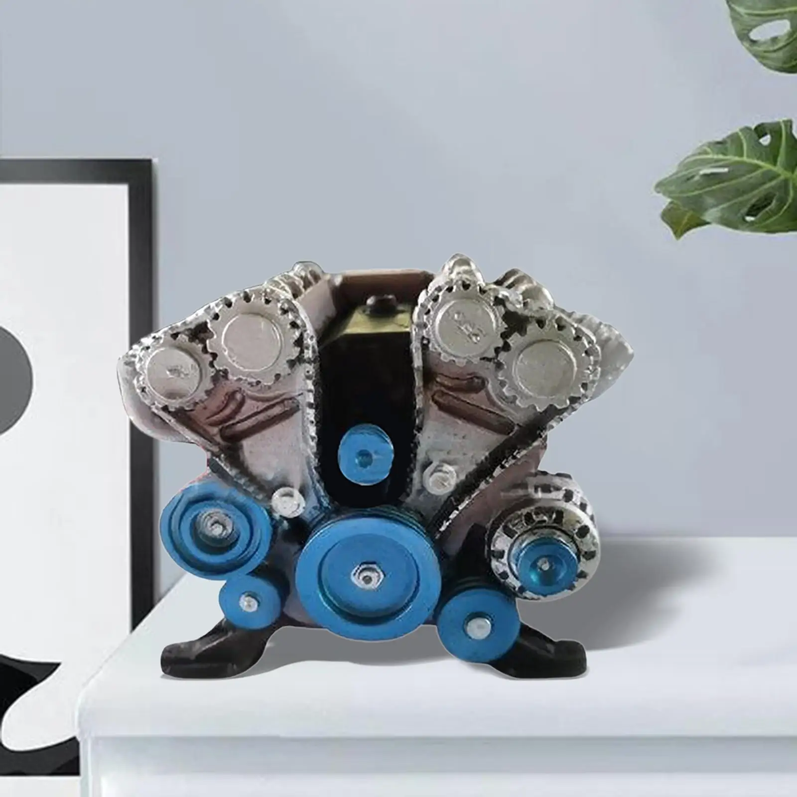 CarEngineOrnamentDesktopSculptureMechanicalEngineDecoration