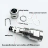 High Pressure Washer Pipe Connector for Karcher Bosch Daewoo Pressure Gun Hose 360 Degree Rotation Connector Anti-tangle Swivel 6