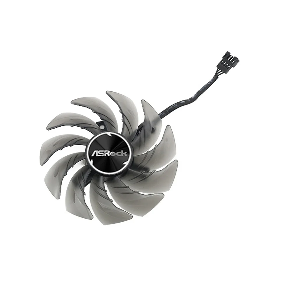 ASROCK-RX 6600XT 6600 6700 XT 6800 챌린저 프로 OC 비디오 그래픽 카드 냉각 팬 용 85mm FDC10H12S9-C RX6700XT 6750XT