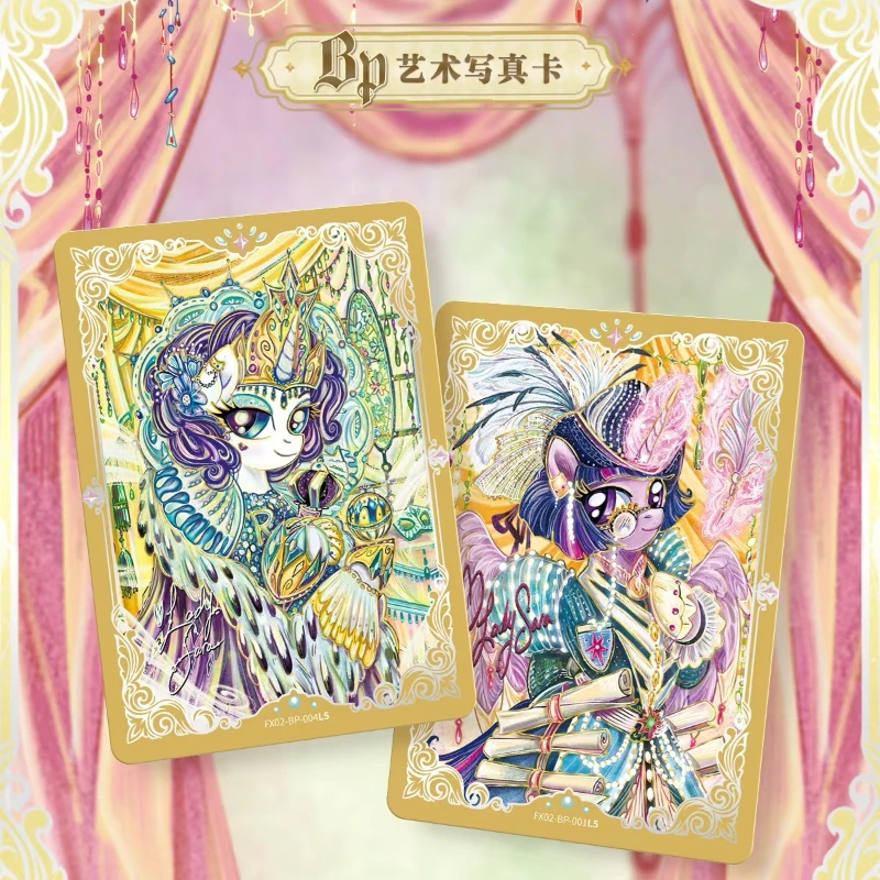 My Little Pony Card Friendship Forever Star Pack Gorgeous Gilded Princess Collectible Card Toys Gifts