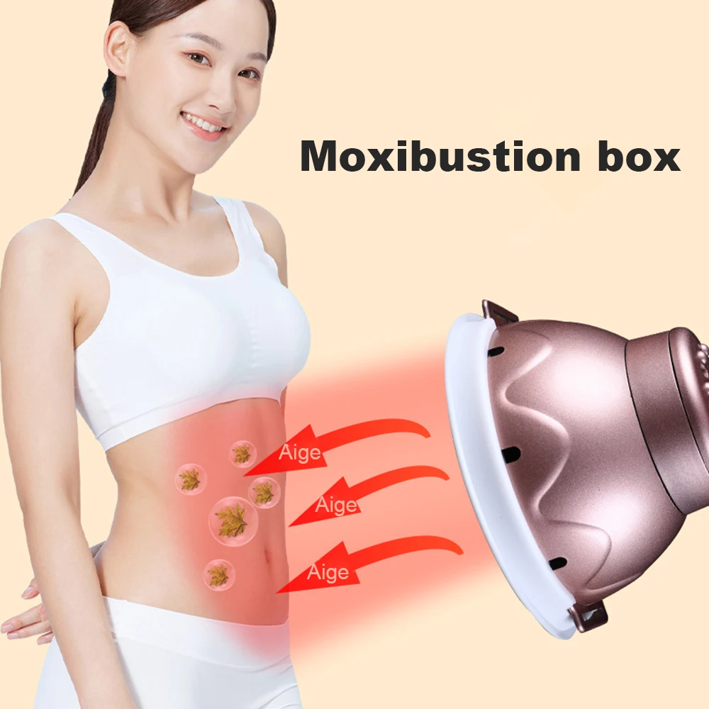 Household Portable Moxibustion Smokeless Moxibustion Device Box Temperature Control Warm Acupuntura MassageTherapy Health care