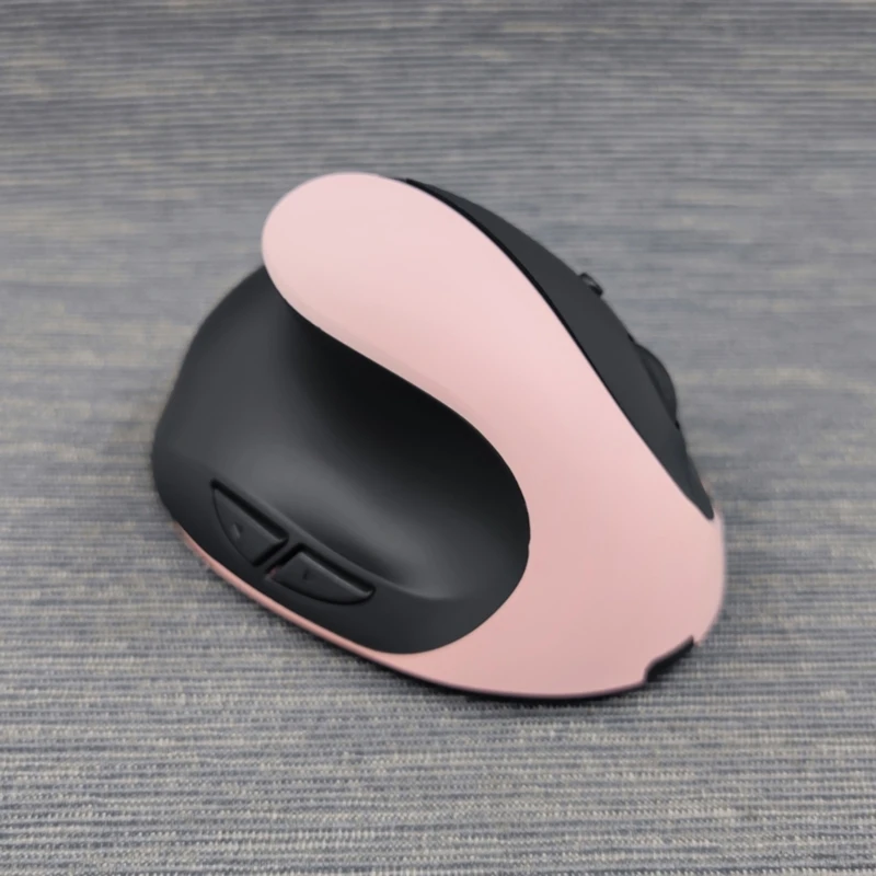 Mouse ergonômico sem fio vertical mouse ajustável 800-1600dpi mouse sem fio para usuários da mão esquerda para pc laptop