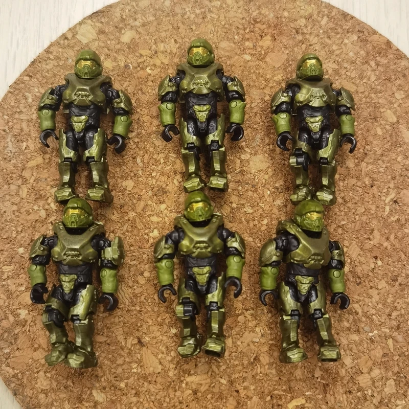 

6 свободных фигурок, игрушка без оружия 1:30, мини Экшн-фигурка, модель, коллекционная фигурка, модель, подарок на Рождество и Хэллоуин