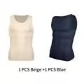 Blue and Beige
