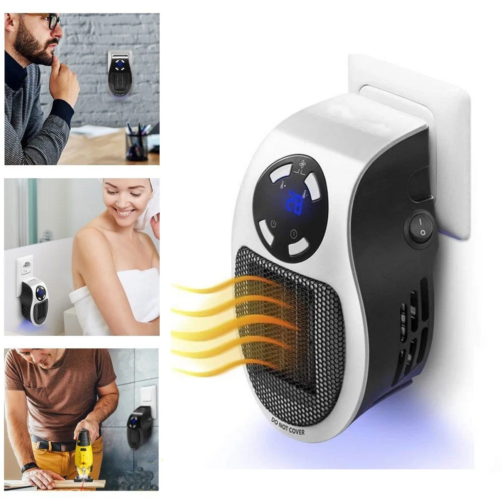 Portable Electric Heater Mini Fan Heater Desktop Household Wall Handy  Heating Stove Radiator Warmer Machine for Winter - AliExpress