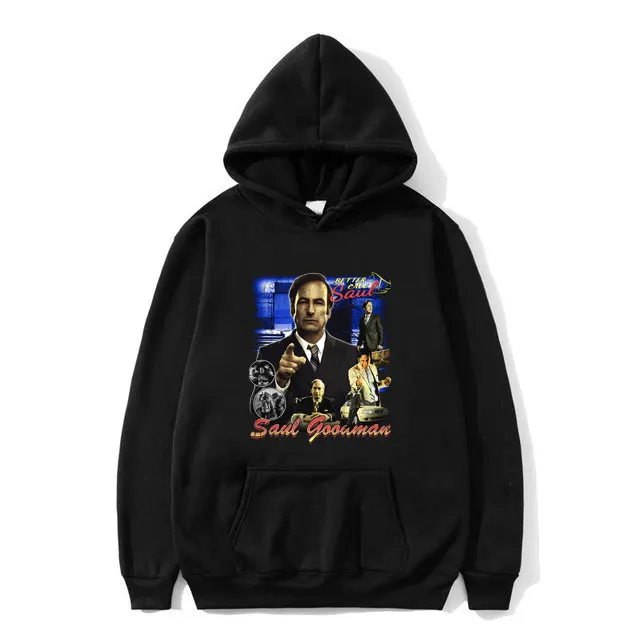 

TV Play Better Call Saul Goodman Graphic Hoodie Men Women's Vintage Oversized Tracksuit Male Fashion Casual Loose Sweatshirt