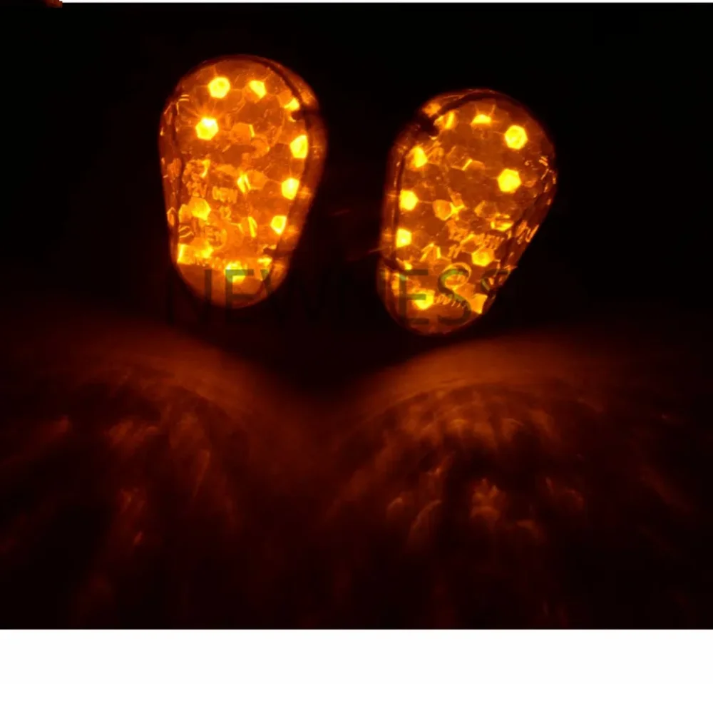 A Pair of Motorcycle LED Turn Signal Lights for Kawasaki