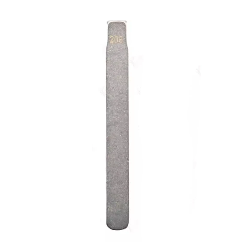 10PCS Key Blade Middle Groove NO.206 for Honda Ube Vgo Motorcycle Folding Flip Remote key Blades