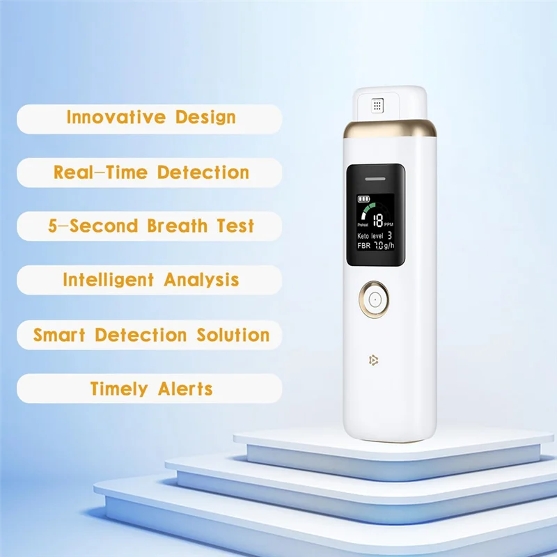 Ketone Breath Analyzer High Accuracy Ketone Breath Meter Tester For Tracking Your Ketones