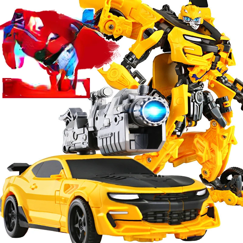 

Morphing Action Figures Toy Animation Robot Car Model 20cm Hornet Warrior, Two Forms, As A Gift or Collection of The Best Choice