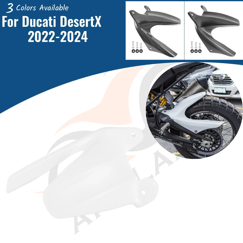 

For Ducati DesertX 2022 2023 2024 Desert X Rear Wheel Guard Fender Hugger Mudguard Splash Cover Motorcycle Accessories
