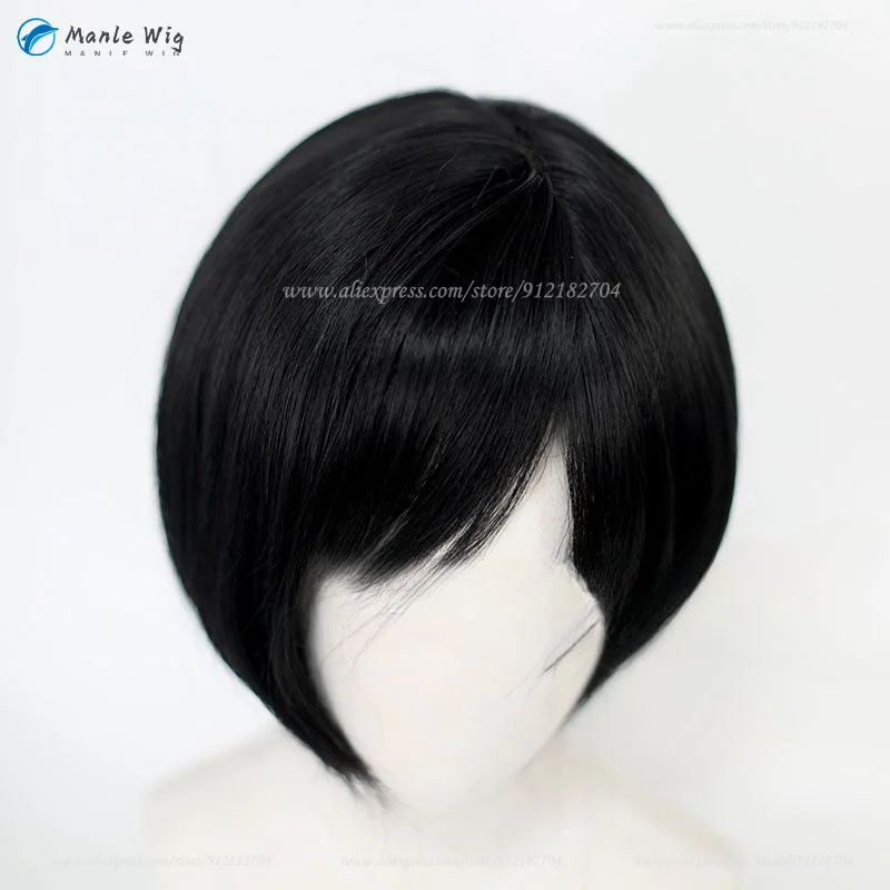Anime Ada Wong Cosplay Perücke Kurz Schwarz Synthetisches Haar Hitzebeständig Halloween + Perückenkappe 17 Anime Ada Wong Cosplay Perücke Kurz Schwarz Synthetisches Haar Hitzebeständig Halloween + Perückenkappe 6