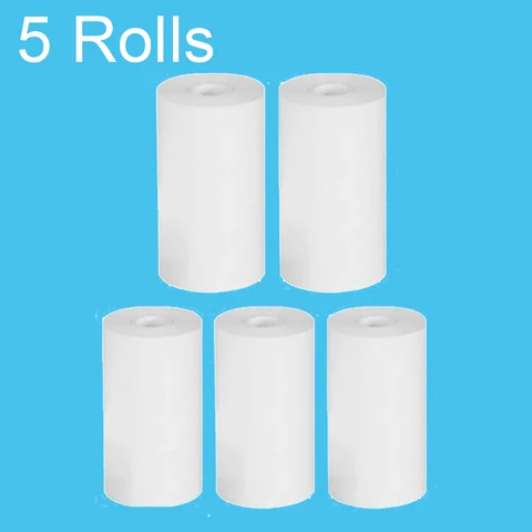 57*30mm Thermal Paper White Children Camera Instant Print Kids Camera Printing Paper Replacement Accessories Parts