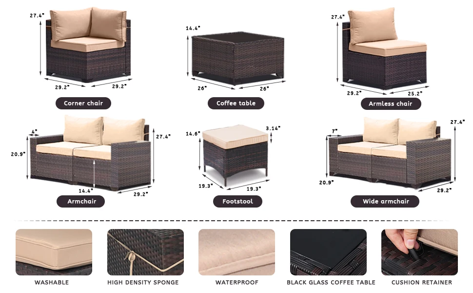 Outdoor Patio Furniture Sets 5