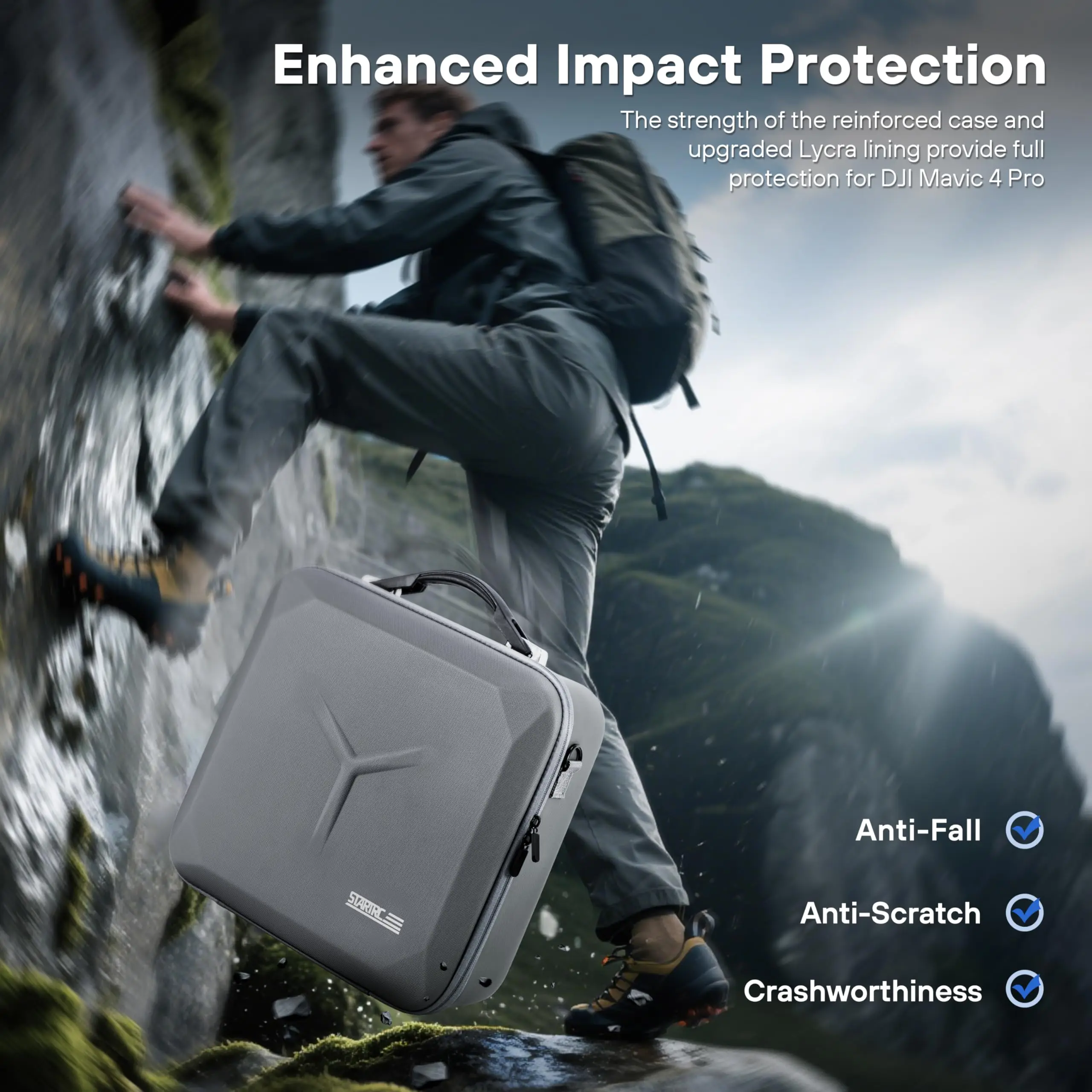 Sac de transport Mavic 4 Pro – étui bandoulière pour DJI RC Pro 2