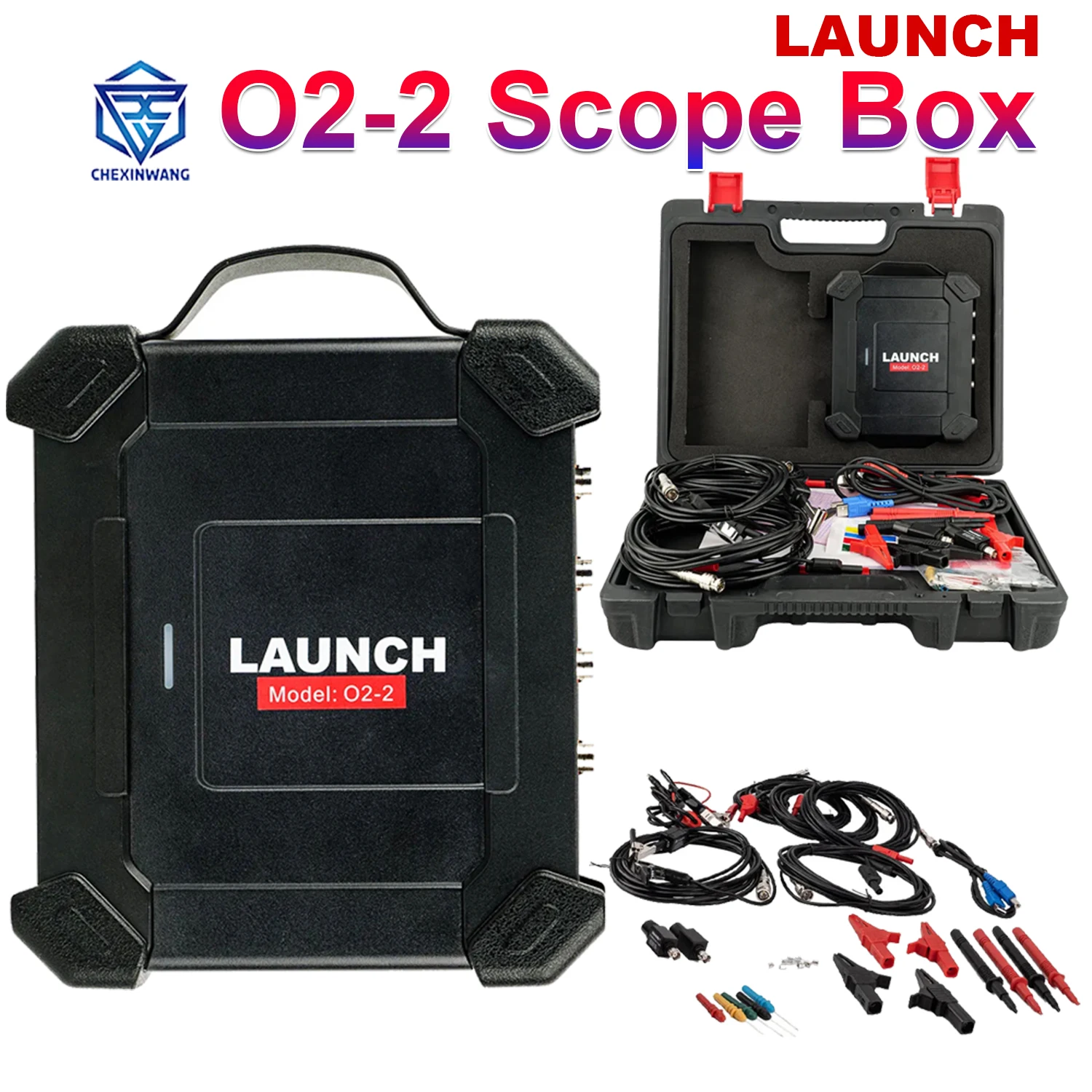 Lancio X431 O2-2 Scopebox 100Mhz Usb Dc Oscilloscopio 4 Canali Oscilloscopi Automobilistici Supporto X431 X-431 Pad Vii/ Pad V
