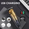 Hair Beard Trimmer for Men, Professional T Liners Clippers for Men, Mens Cordless Barber Clippers, Zero Gapped Grooming 4