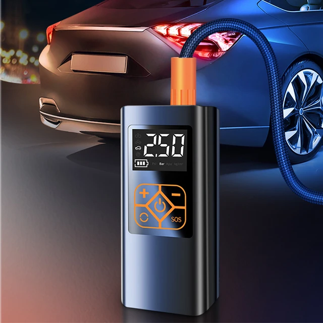 Car Wireless Inflation Pump Car Inflation Pump USB Charging Pump Car Tyre Inflation  Pump Lithium Battery Filling Bag - AliExpress