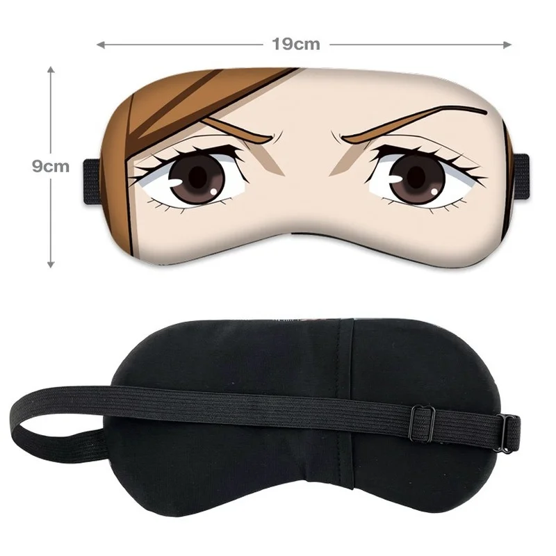 Jujutsu Kaisen Anime Eye Mask Woman Gojo Satoru Itadori Yuji Eyepatch Cute Unisex Soft Blindfold Comfortable Sleep Eyeshade - Masks & Eyewear -