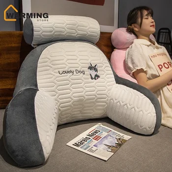 Warming Latex Headboard Cushion – Soft Back & Waist Support Pillow 1