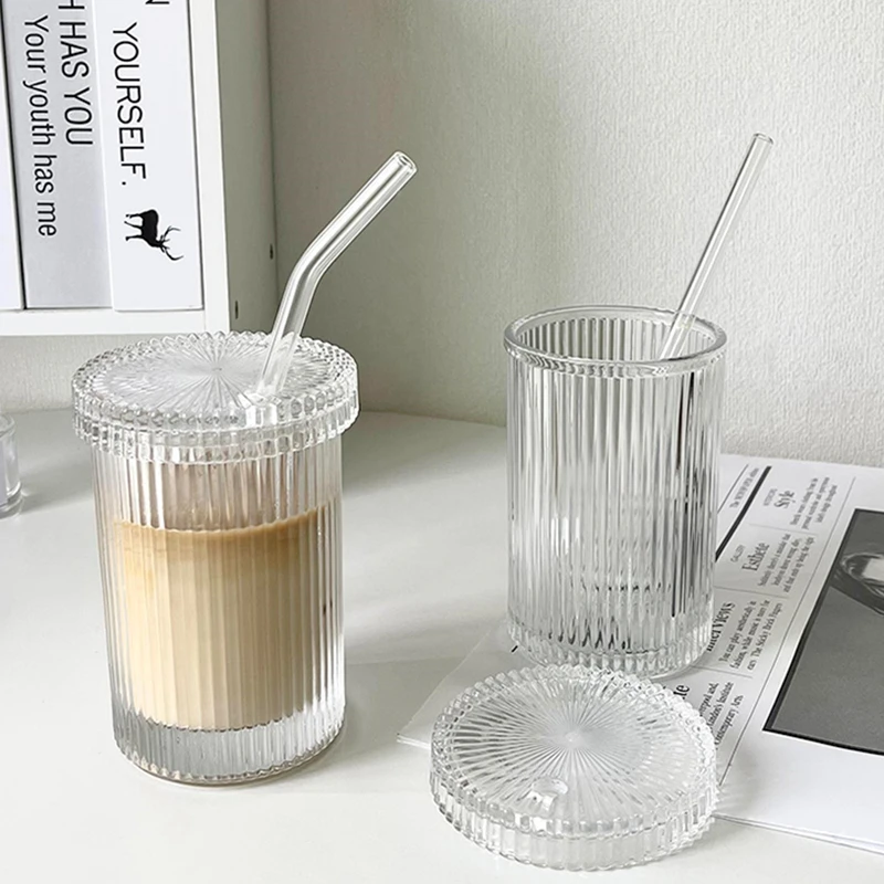 https://ae01.alicdn.com/kf/Sc97c8bc3ff69472ca9991f75ff78c26dN/375Ml-Simple-Stripe-Glass-Cup-With-Lid-and-Straw-Transparent-Bubble-Tea-Cup-Juice-Glass-Beer.jpg