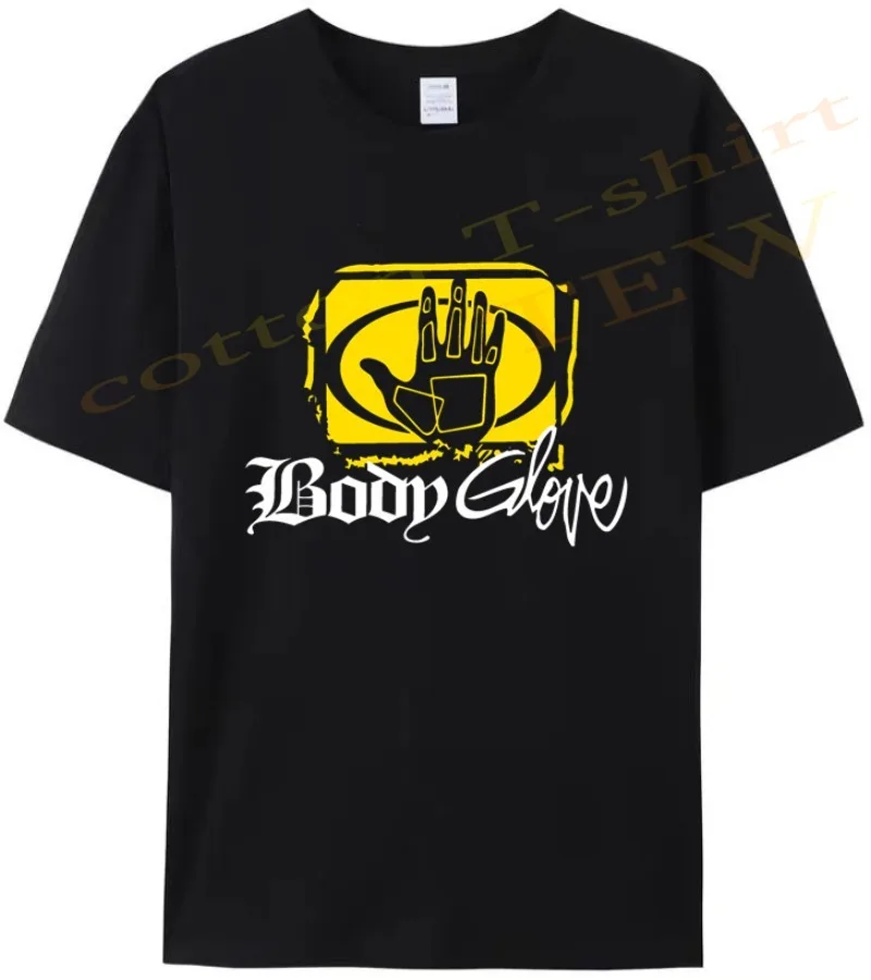 

[TEW] New sports men's BODY GLOVE SURF T-shirt summer pure cotton printed women's short sleeves