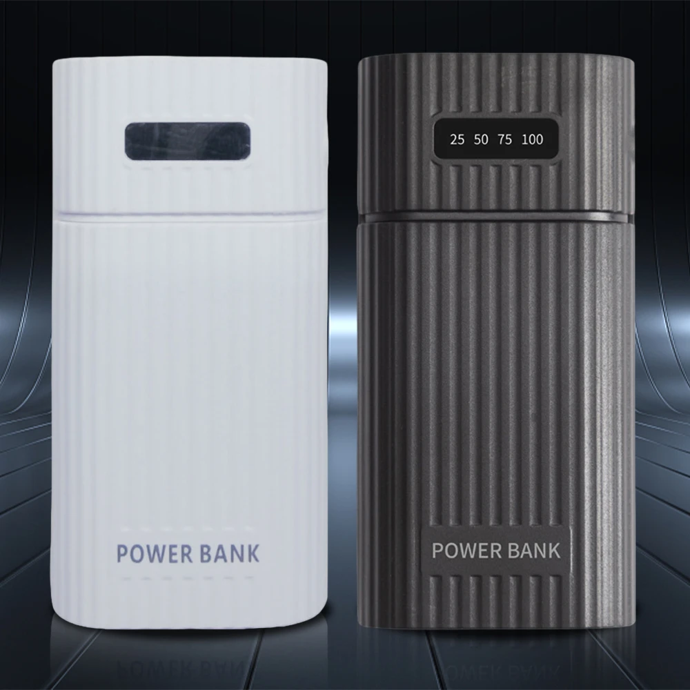 

18650/18700/20700/21700 Battery Charger Case DIY Power Bank Box QC3.0 PD Portable Power Bank Case Box excluding battery