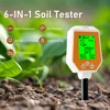 Yieryi 6-in-1 Soil Tester PH/EC/Moisture/Sunlight/Air Humidity/Temp High Accuracy Conductivity PH Meter for Gardening Farming 2