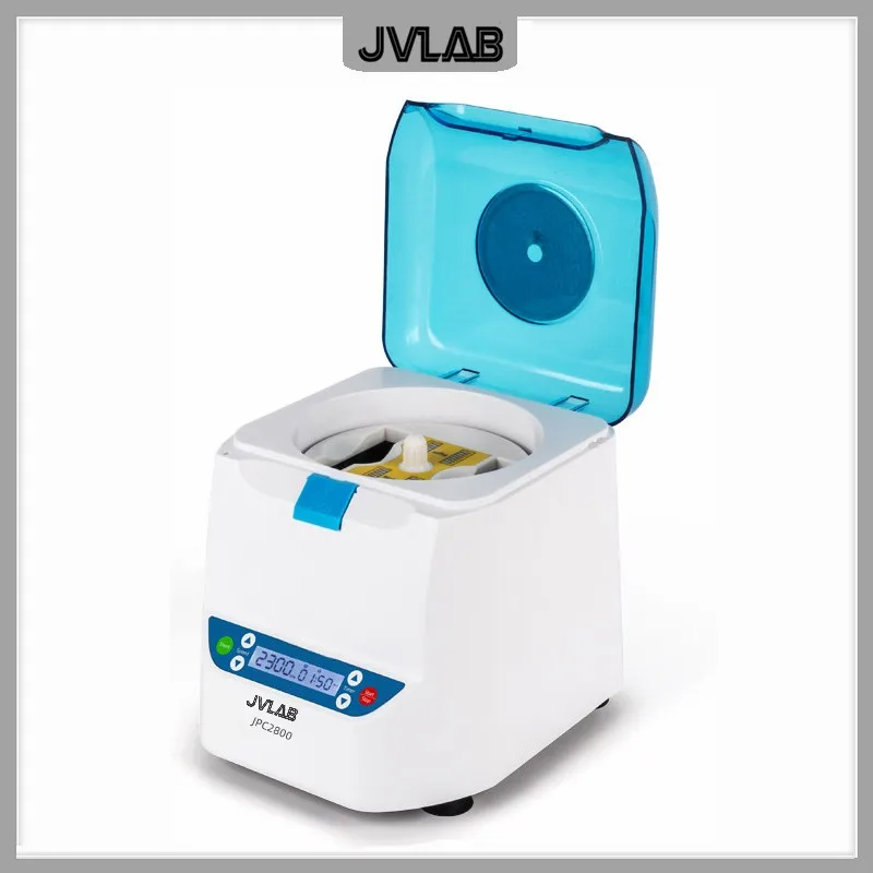 Mini PCR Plate Spinner Microplates Centrifuge 2800rpm Laboratory Centrifuge for 96-well 384 Well Plates RCF 550xg JPC2800