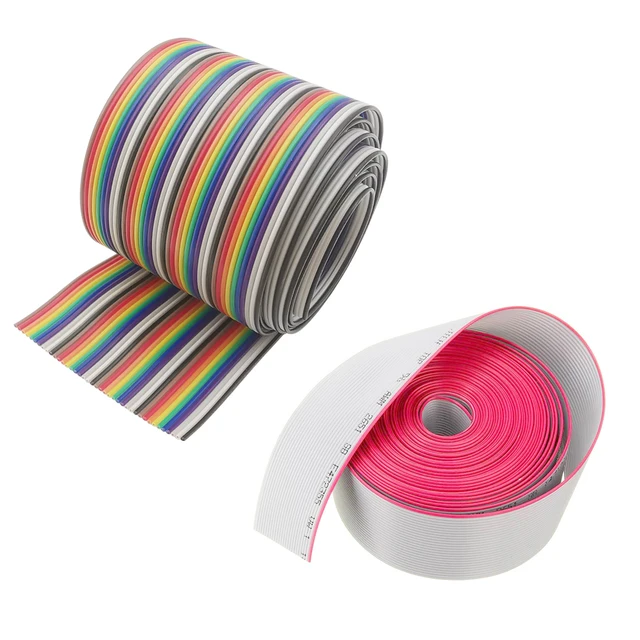 2 Rotoli Cavo A Nastro 10 Pin - 6 Metri, 1.27mm, Per Raspberry Pi, Arduino, Breadboard