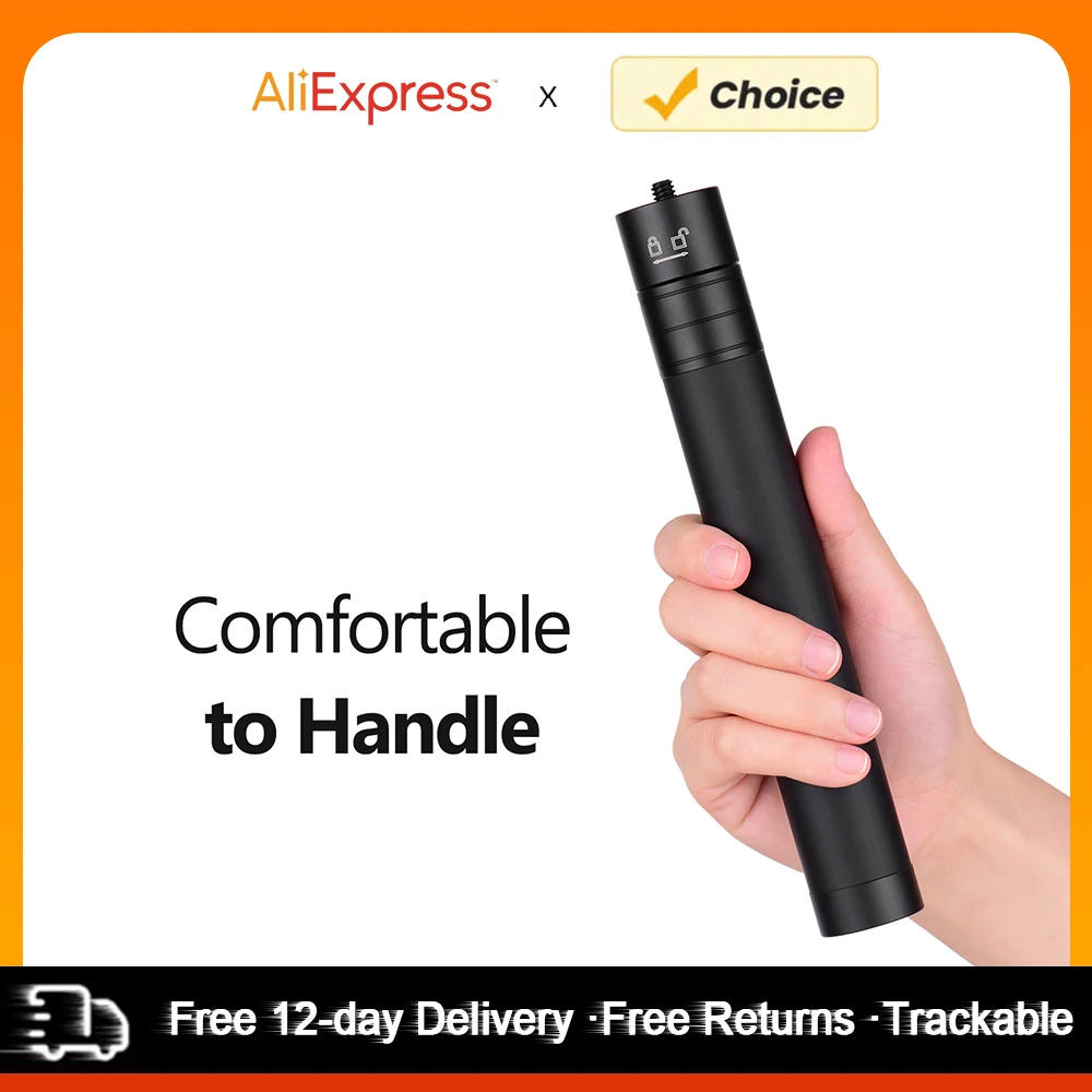 Perche d'extension pour stabilisateur gimbal, 19-73 cm, alliage aluminium