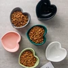 Slanted Ceramic Cat Bowl with Stand - Anti-Tip Elevated Cat Food Dish for Neck Protection, Cute Pet Feeding Bowl dogs universal 5