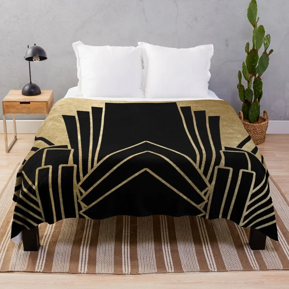 

Art deco design Throw Blanket for babies Bed Fashionable Blankets
