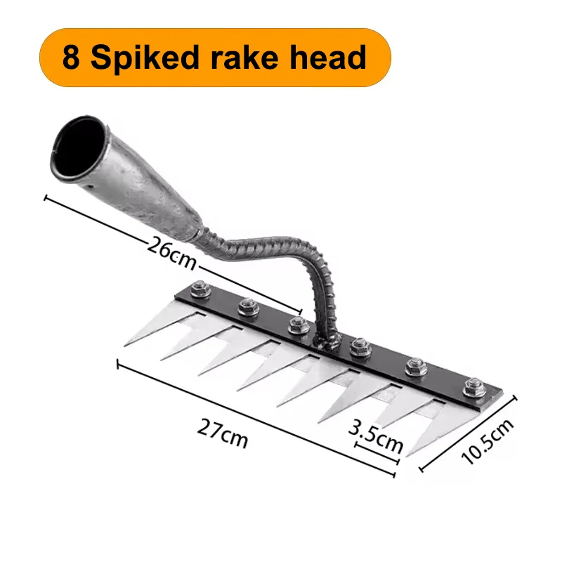 أدوات حديدية بستنة متينة، مصممة لإزالة الأعشاب الض...