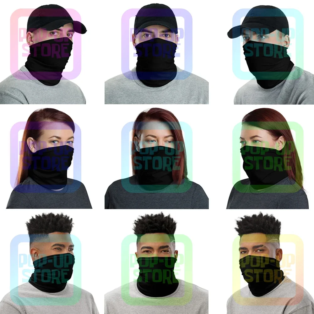 Sgc Stargate Unofficial Star Gate Command Cols Black Bandana Mask Scarf Neck Gaiter Mouth Cover