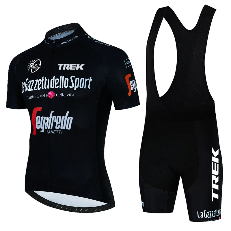 

Cycling Jerseys Man Men's Clothing 2024 Costume Bike TREK Outfit Suit Uniform Summer Clothes Jersey Pro Shorts Bib Mtb Pants Set