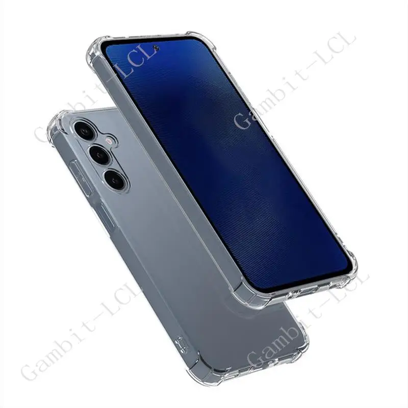Enhanced Shockproof Silicone TPU Case - Anti-Fall Protection Back Cover