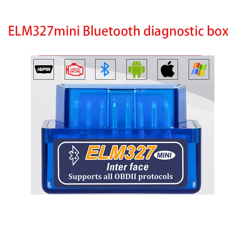 Super MINI ELM327 5.1 Bluetooth OBD2 V2 obd car scanner automotriz automotive tools code reader OBDII Code Diagnostic-Tools