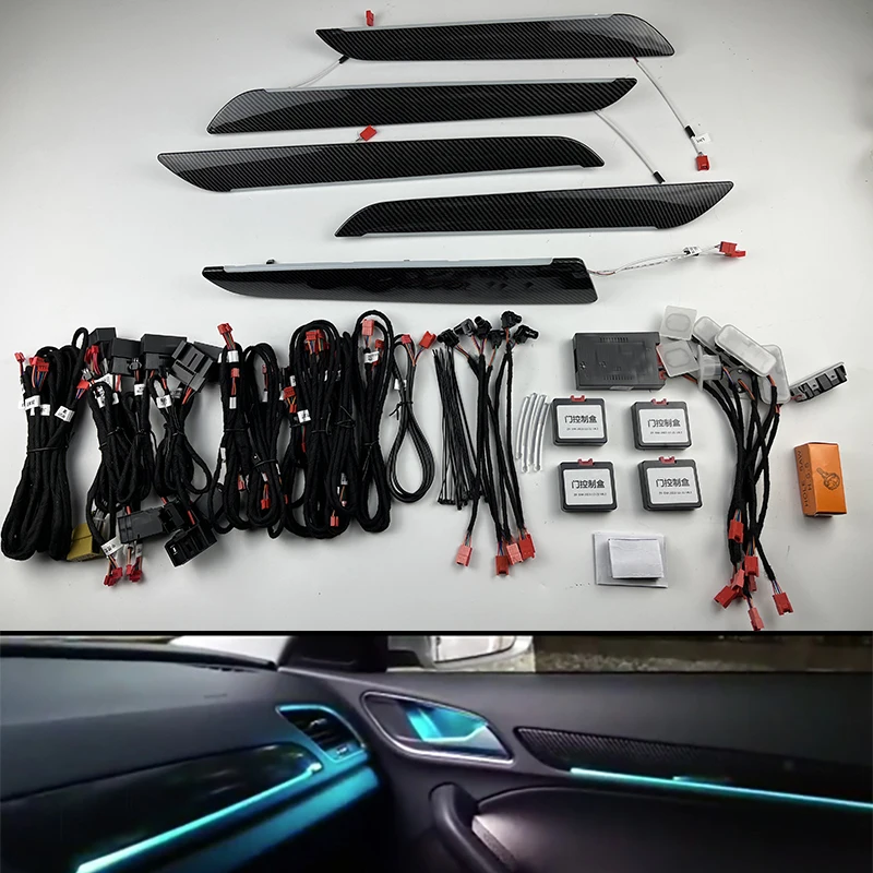 Fit-for-13-18-Audi-Q3-21-color-special-ambient-light-LED-version