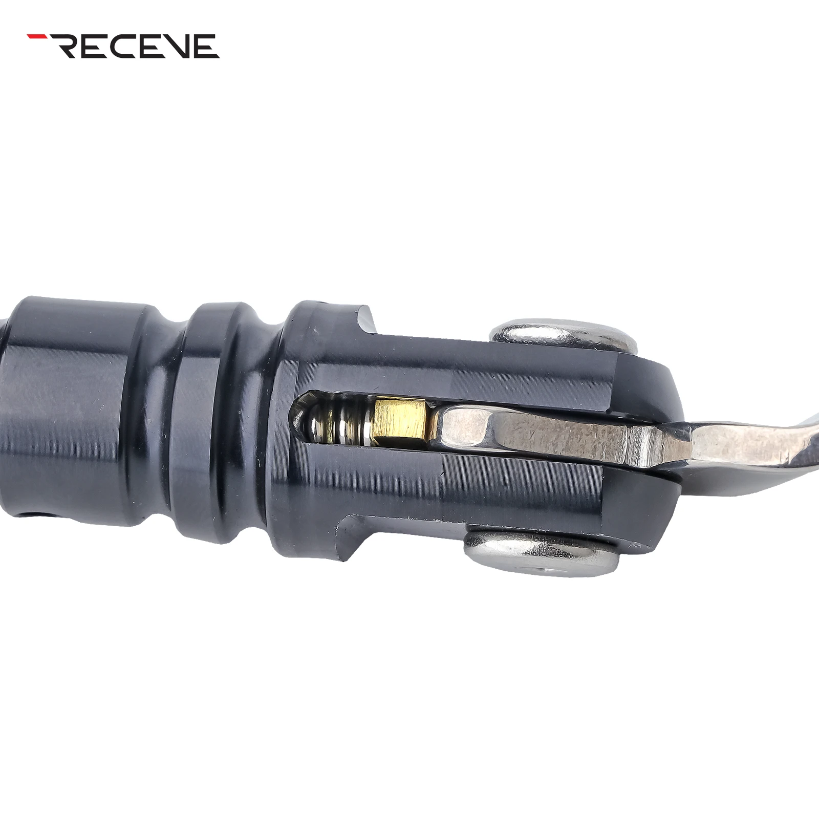 RECEVE Folding Bicycle Kickstand Aluminum Alloy Ultralight Foot Support Bike Kickstand Parking Stand Footrest for Brompton