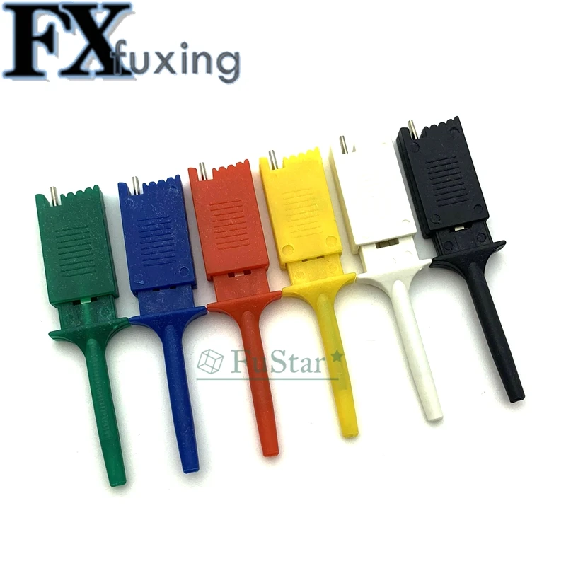thumbnail image 2 of Lead Paint Testing Kit JXSINONE P1512D Mini Grabber SMD IC Test Hook Clip Jumper Probe Test Lead Kit Silicone Soft Dupont Cable For Logic Analyzer Electric Scooter With Seat 2 of 9