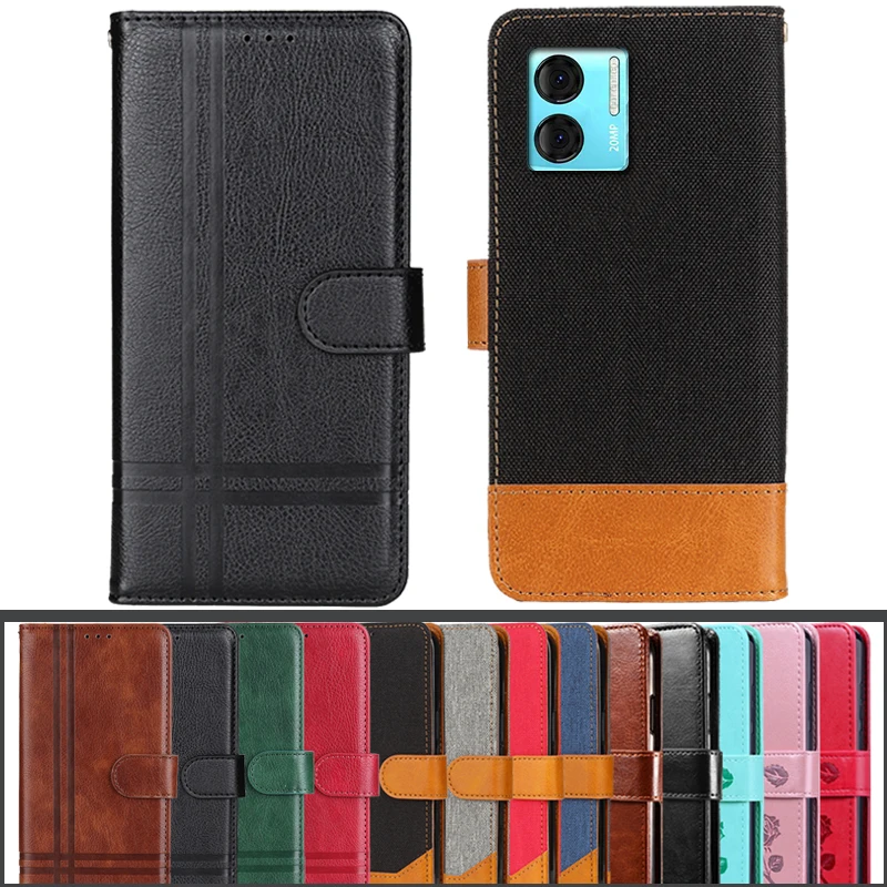 Luxury PU Leather Case For Doogee N50S Flip Book Wallet Soft TPU Silicone Back Cover Case For Doogee N50S Phone Capa