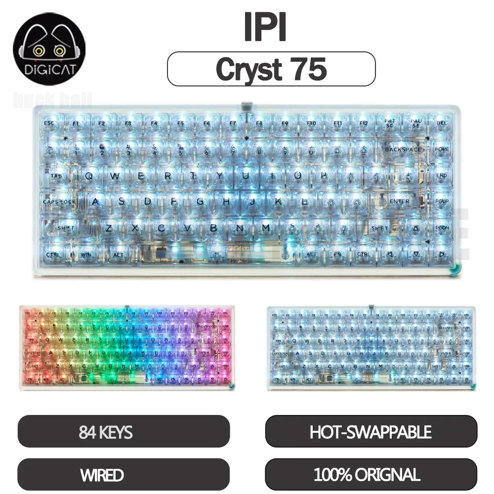 

Клавиатура игровая механическая, проводная, RGB, с подсветкой