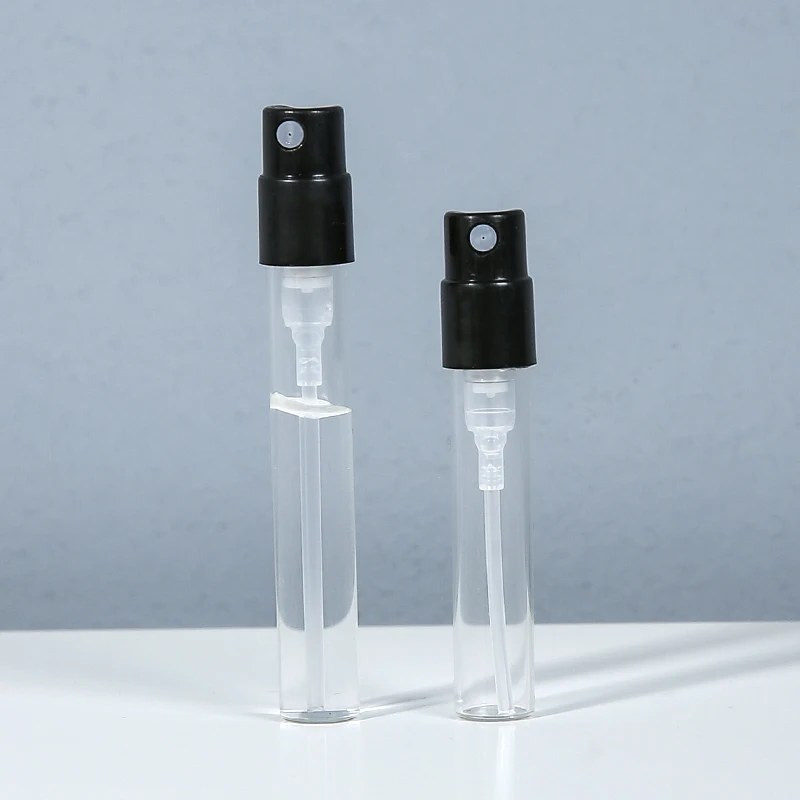 2ml 2.5ml bayonet perfume Set bottle spray bottle perfume sample glass  bottle printed air bottles 200pcs/lot