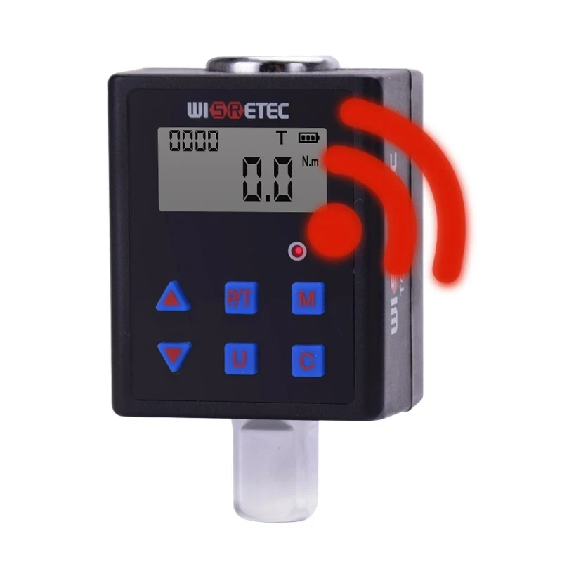 Digital Torque Meter 0.3-340 N.m Adjustable Torque Meter Adapter Professional Electronic Torque Wrench Universal Repair Tools 3
