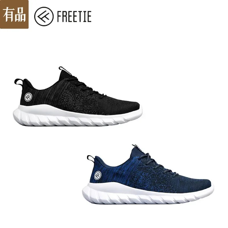 

MIJIA Xiaomi Youpin Freetie Sports Shoes Fly Weaving Lightweight Ventilate Elastic Sneakers Breathable City Running Sneaker