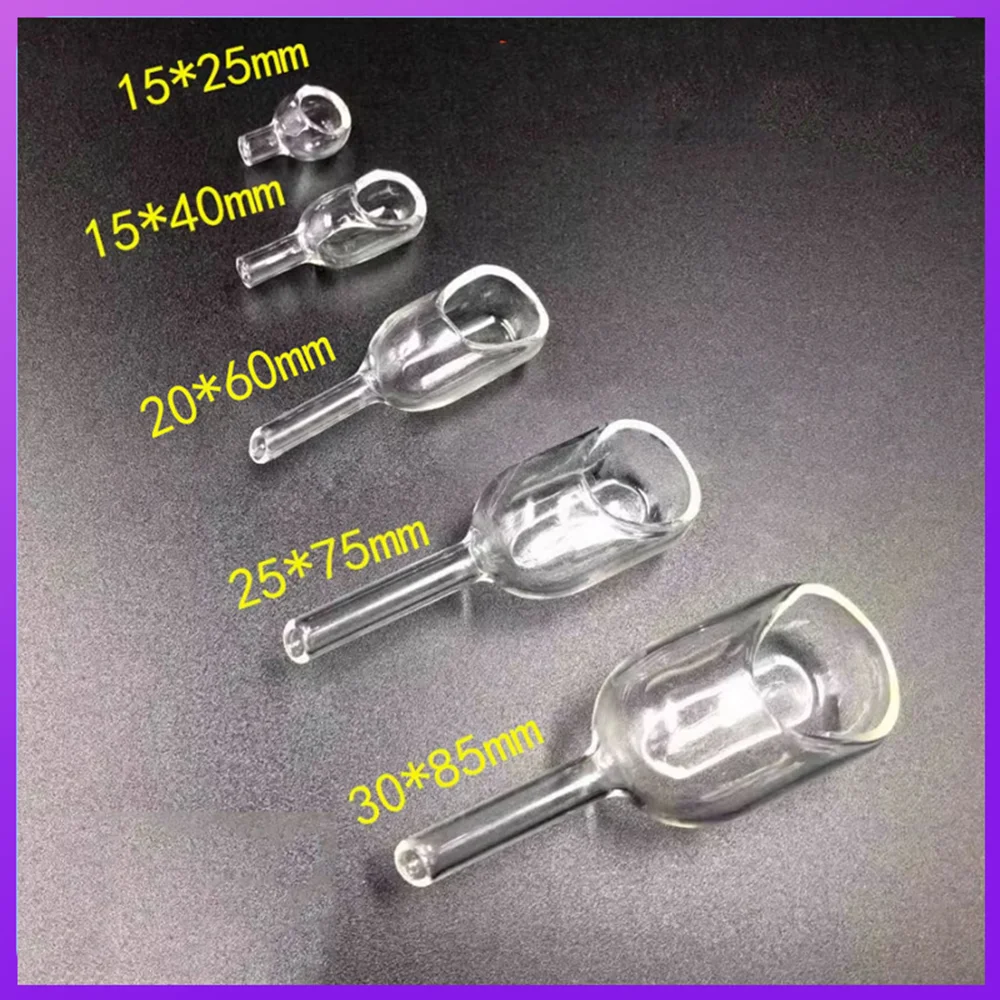 

Lab Weighing Boat Transfer Spoon Boat Weighing Hopper Glass Weighing Funnel 20*60mm/30*85/25*75/15*40/15*25mm