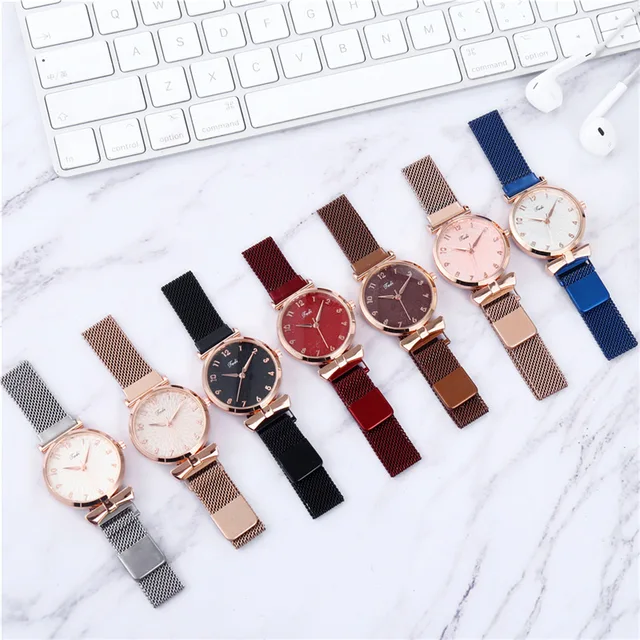 Fashion Women Watches 6pcs Set